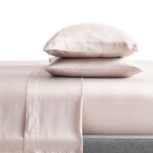 West Elm Silky Tencel Sheets King Sham in Blush Pink